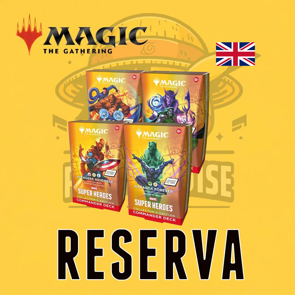 TCG Magic The Gathering | Marvel Super Heroes - Pack Collector's Edition Commander Decks (Caja 4) (Inglés) (RESERVA)