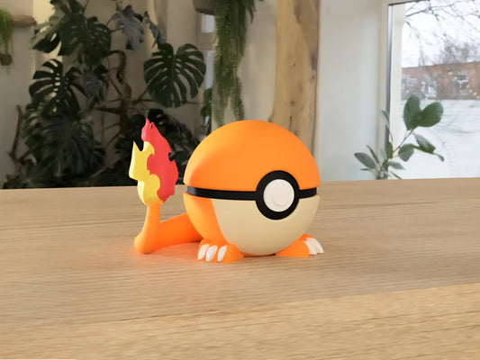 POKE BALL 3D! 0004 Charmander
