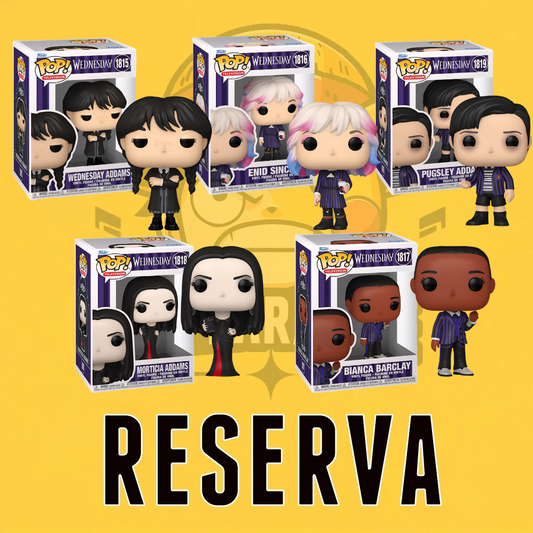 Funko Pop! Wednesday - Bundle 5 Pack (RESERVA)