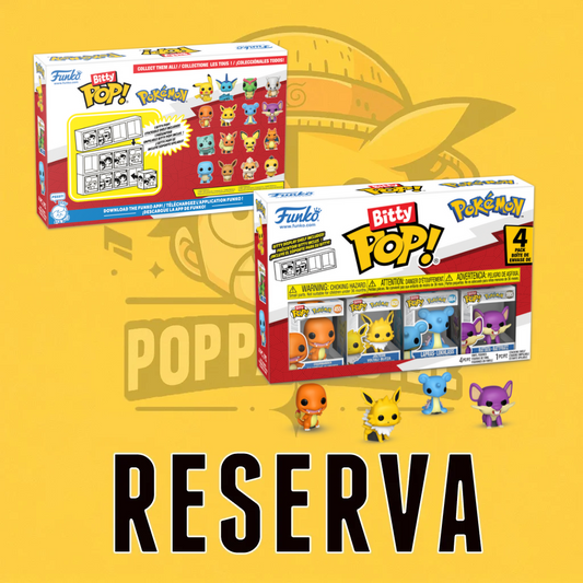 Bitty Pop! 4-pack Pokemon Serie 2 (RESERVA)