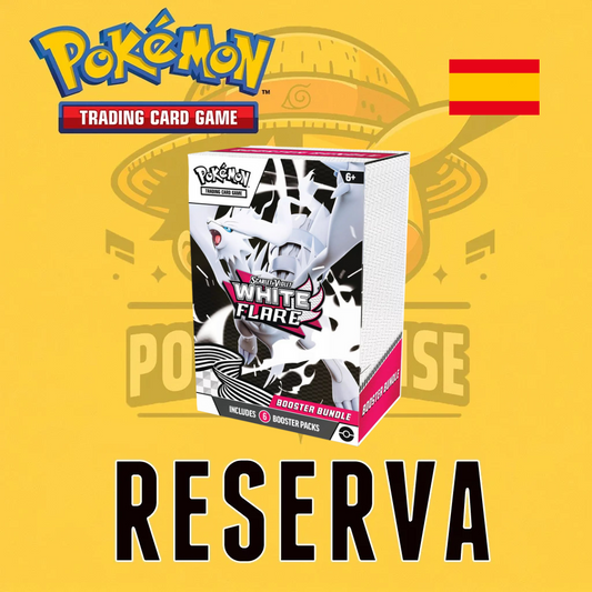 TCG Pokémon! Booster Box 6 sobres SV10.5 - White Flare Reshiram (Español) (RESERVA)