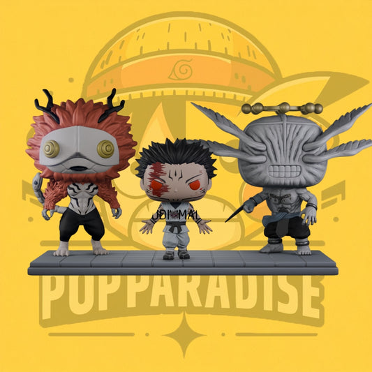 Custom Pop! Jujutsu Kaisen - Sukuna, Mahoraga & Agito