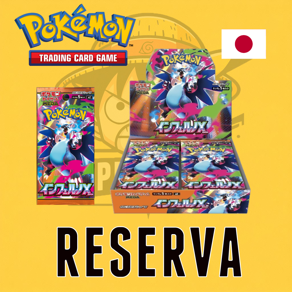 TCG Pokémon! Booster Box Mega Inferno X M2 (Japonés)(Reserva)