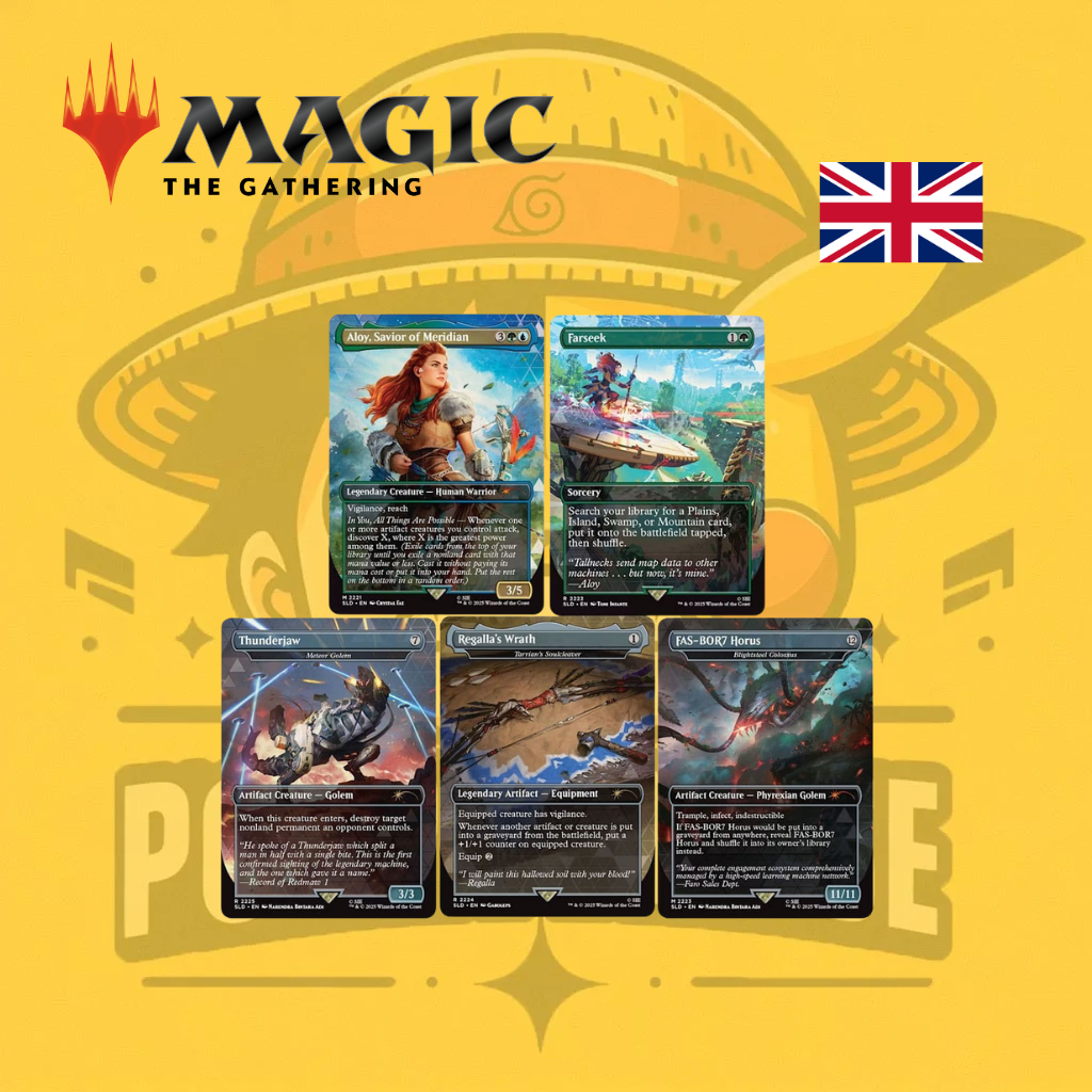 TCG Magic The Gathering | Secret Lair x PlayStation: Horizon: Into the Forbidden West (Inglés)(BAJO PEDIDO)