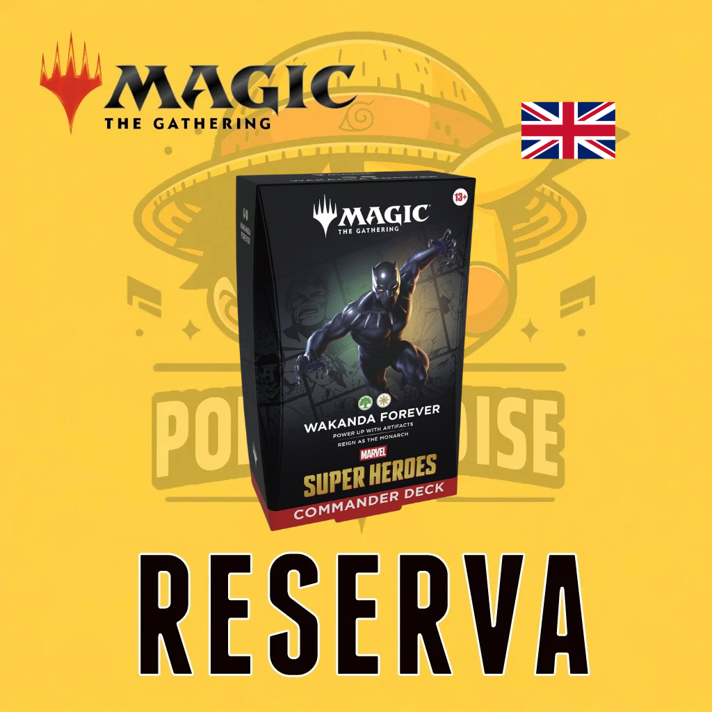 TCG Magic The Gathering | Marvel Super Heroes - Commander Deck Wakanda Forever (Inglés) (RESERVA)