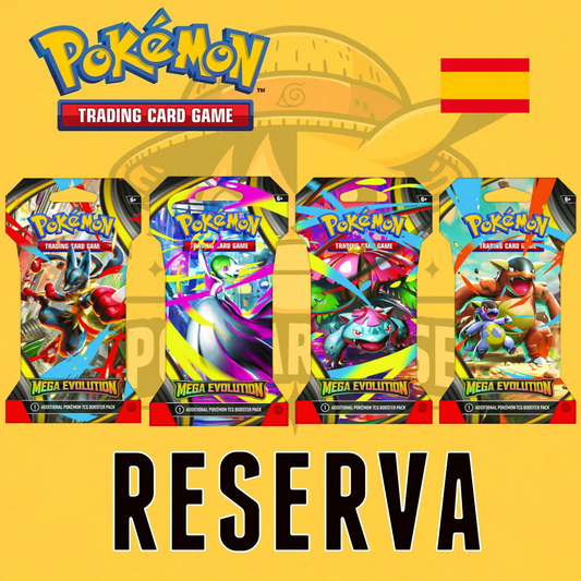 TCG Pokémon! Sleeved Booster (1 Sobre) SV11 - Megaevolución (Español)(RESERVA)