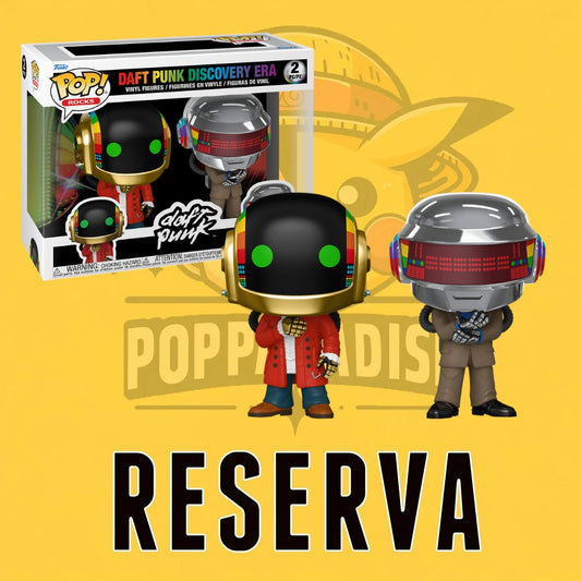 Funko Pop! Rocks – Daft Punk Discovery Era 2-Pack (RESERVA)