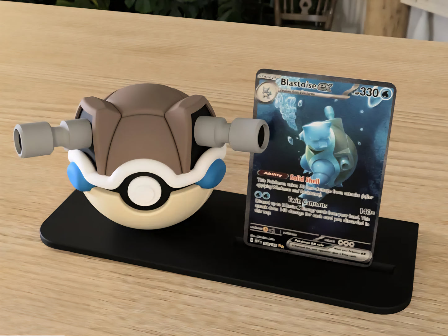 POKE BALL 3D! 0000 Soporte para Poke balls + Carta