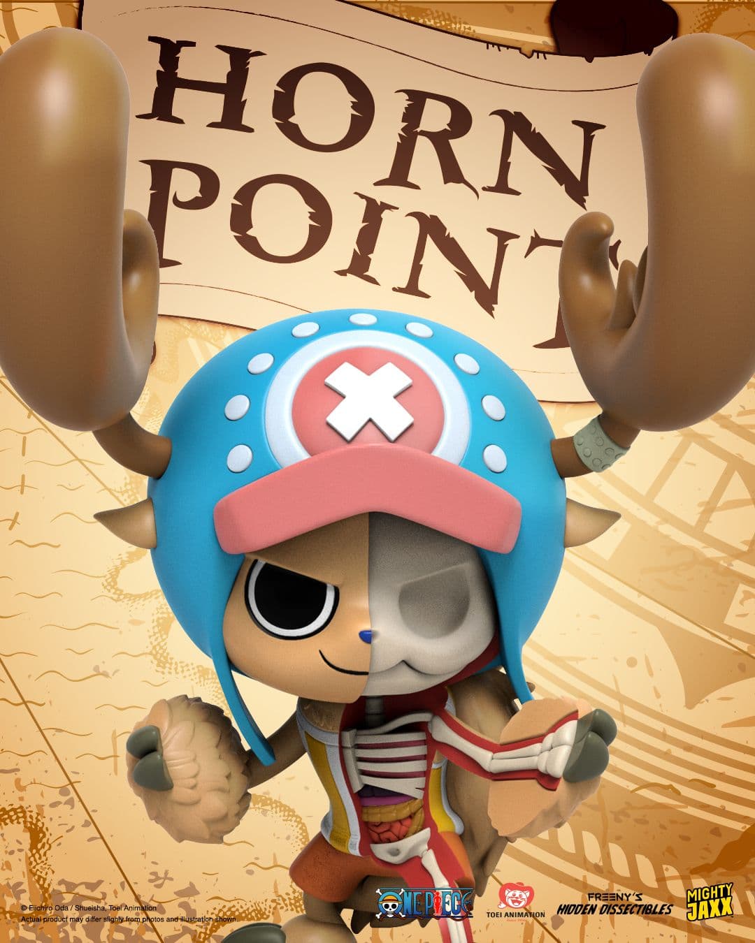 Mighty Jaxx! One Piece - Chopper Serie 3 (1und)