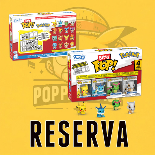 Bitty Pop! 4-pack Pokemon Serie 1 (RESERVA)