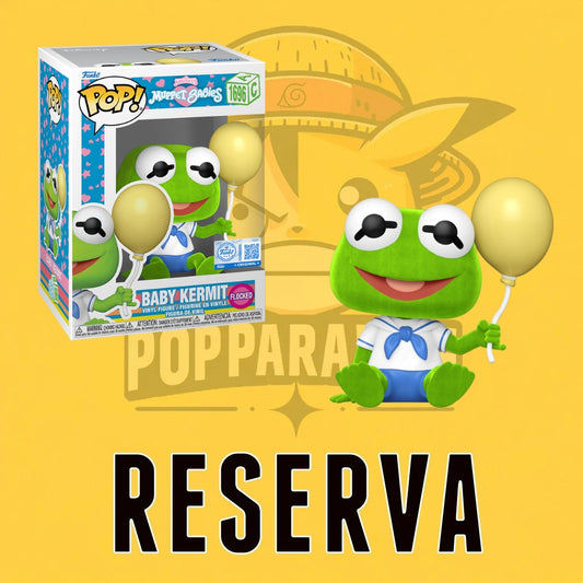 Funko Pop! Muppet - Baby Kermit (Flocked) 1696 (RESERVA)