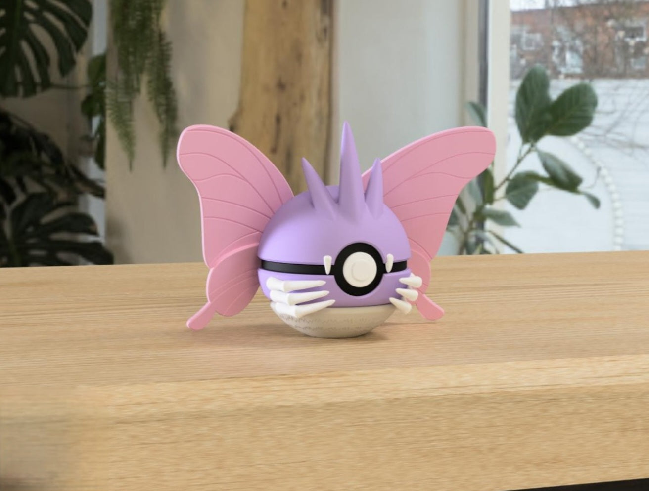 POKE BALL 3D! 0049 Venomoth