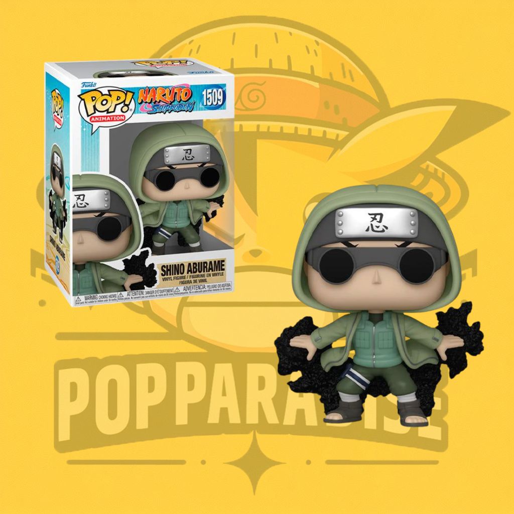 Funko Pop! Naruto Shippuden - Shino Aburame 1509 *(CAJA BASTANTE DAÑADA)*