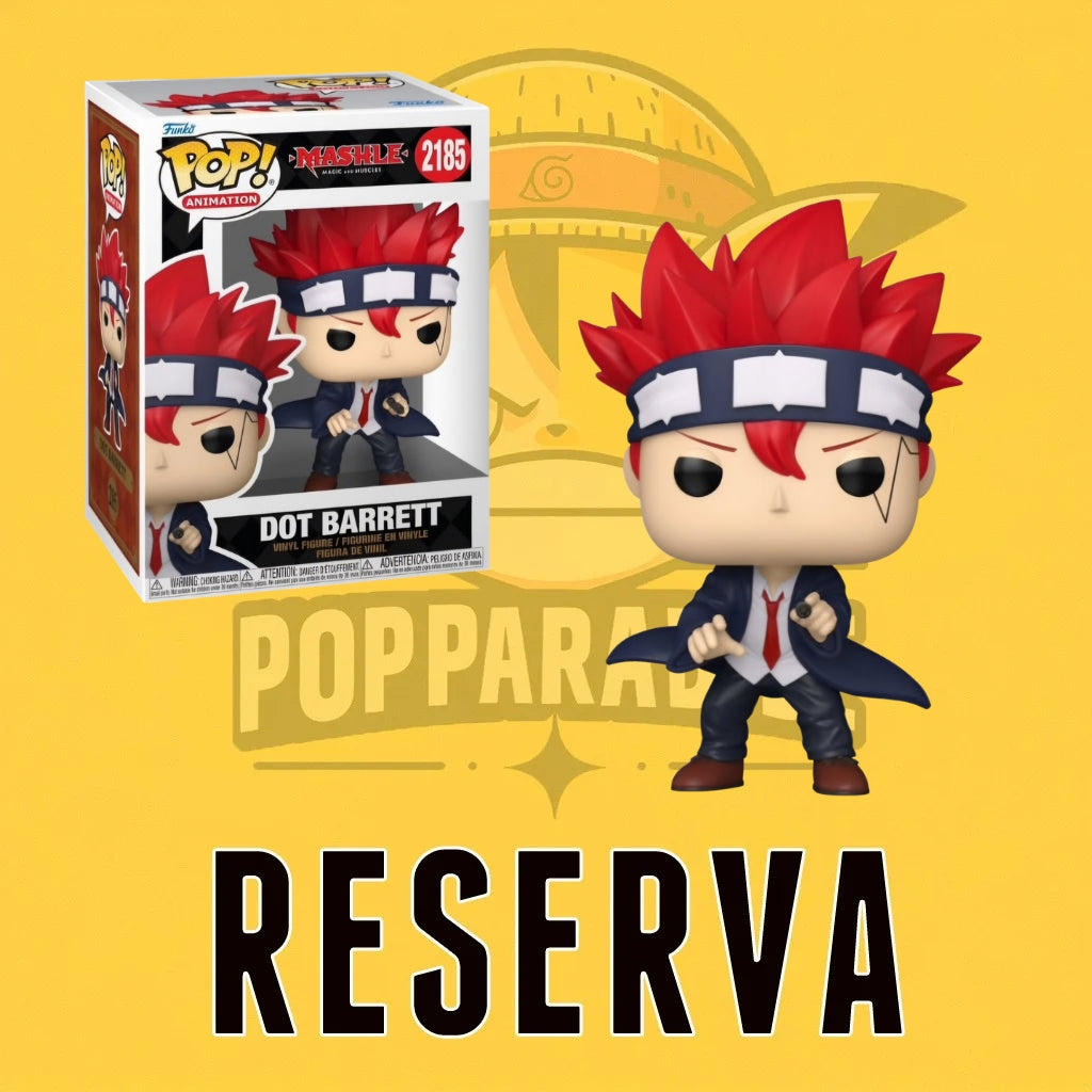 Funko Pop! Mashle - Bundle Dot Barrett + Chase 2185 (RESERVA)