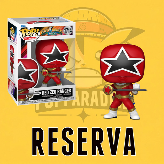 Funko Pop! Power Rangers - Red Zeo Ranger 1714 (RESERVA)