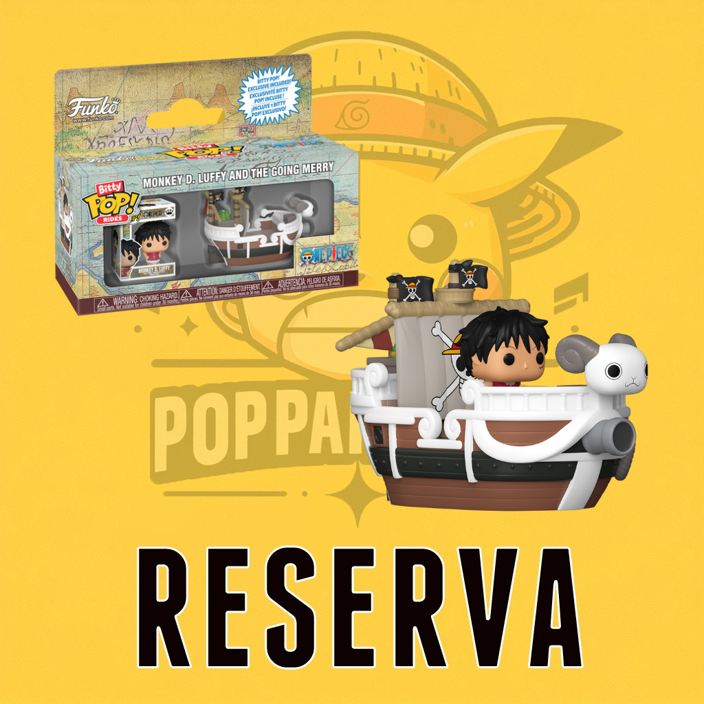 Bitty Pop Ride! One Piece - Monkey D. Luffy and the Going Merry (RESERVA)