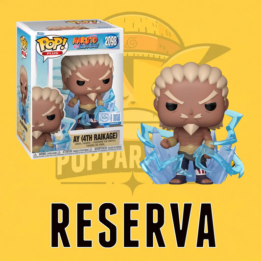 Funko Pop! Naruto Shippuden - AY (4th Raikage) 2098 (SE) (Opción Chase Aleatorio) (RESERVA)