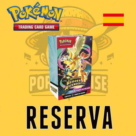 TCG Pokémon! Booster Box Heroes Ascendentes (Español) (RESERVA)