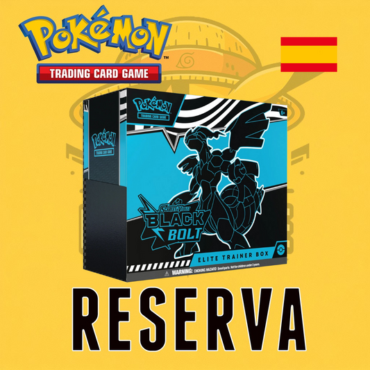 TCG Pokémon! Elite Trainer Box SV10.5 - Black Bolt Zekrom (Español) (RESERVA)
