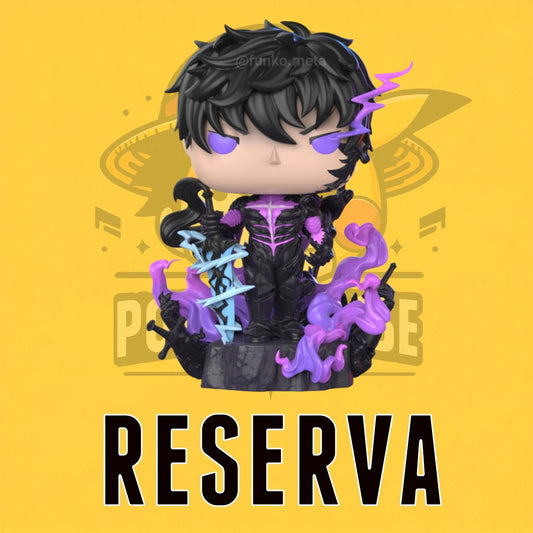 Custom Pop! Solo Leveling - Sung Jin Woo with demon king sword