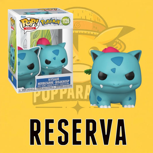 Funko Pop! Pokémon – Ivysaur 1126 (RESERVA)