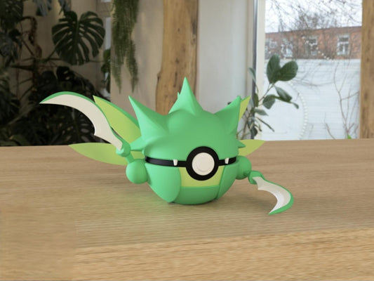POKE BALL 3D! 0123 Scyther