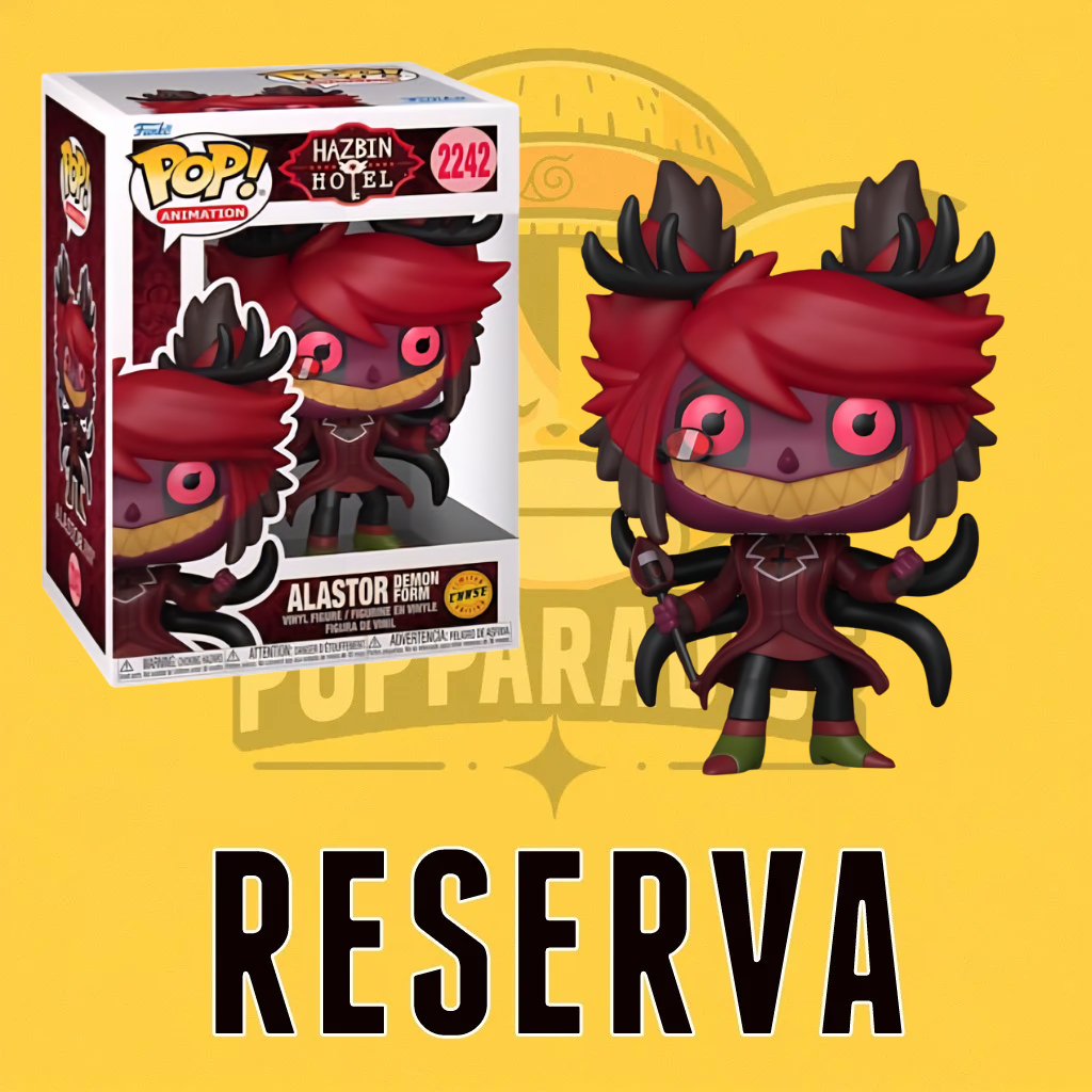Funko Pop! Hazbin Hotel - Alastor 2242 (Opción Chase Aleatorio) (RESERVA)