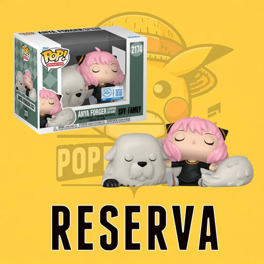 Funko Pop! Spy x Family - Anya Forger Sleeping on Bond (Premium) 2174 (RESERVA)