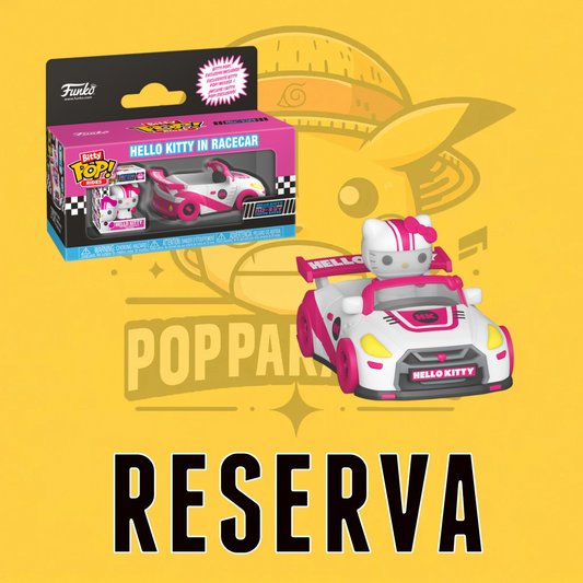 Bitty Pop Ride! Hello Kitty in Racecar (RESERVA)