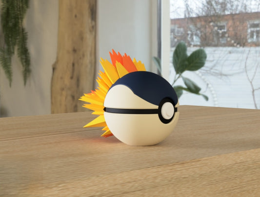 POKE BALL 3D! 0155 Cindaquil