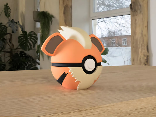 POKE BALL 3D! 0058 Growlithe