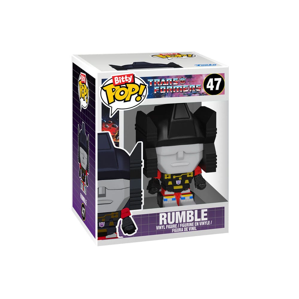 Funko Pop! Bitty Bot - Transformers Soundwave with Rumble (RESERVA)